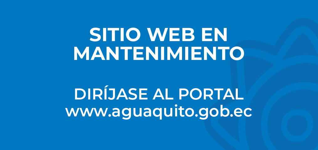 sitio en mantenimiento